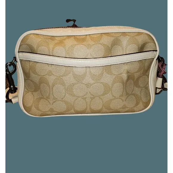 Coach x Guang Yu Vale Jes Signature Canvas Bag Crossbody Rexy Graffiti Art - Picture 3 of 16